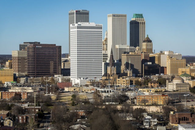 downtown Tulsa skyline