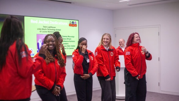 Red jacket ceremony 2024 - Louise